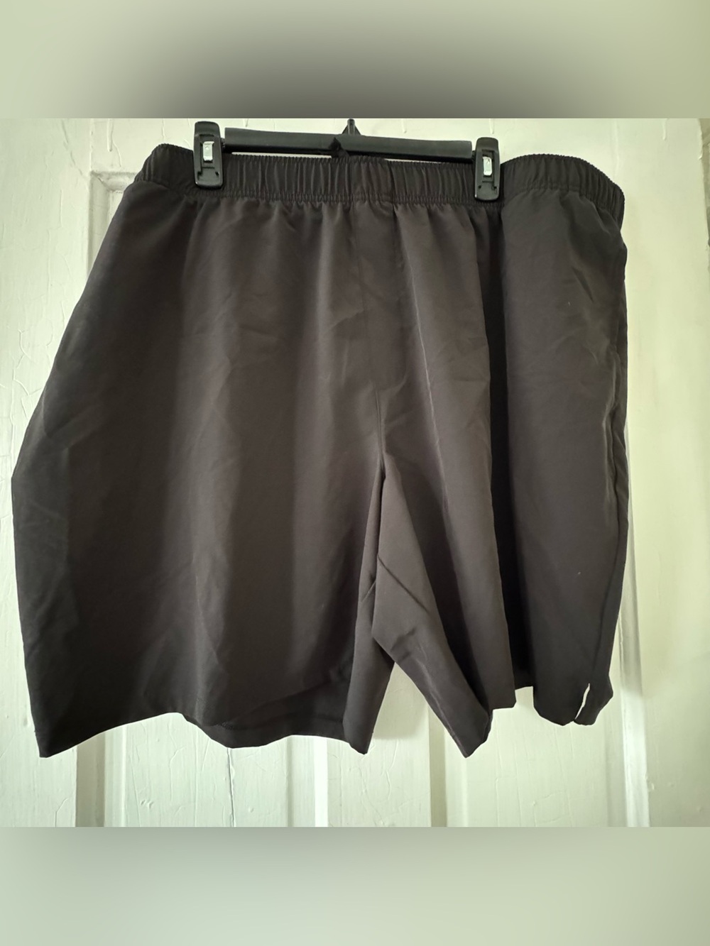 Black basketball shorts